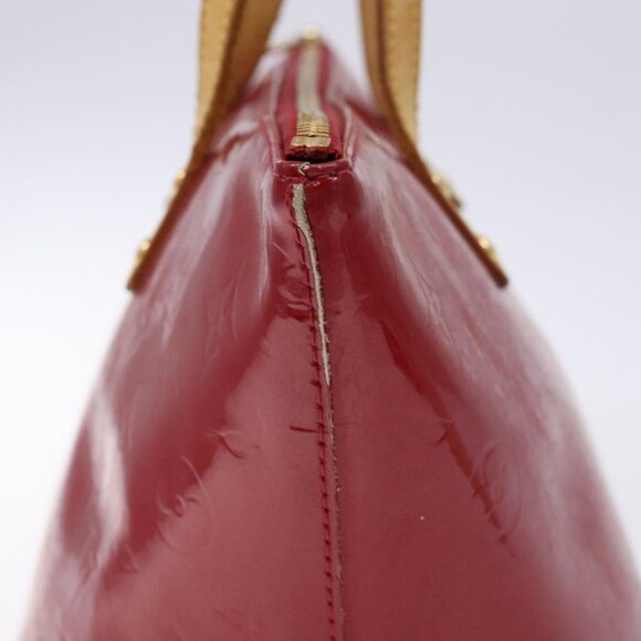 LOUIS VUITTON Monogram Vernis Bellevue PM Bag Pomme D'amour M93583 Auth 129638 - Picture 6 of 16